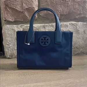 Tory Burch mini Navy Blue Handbag